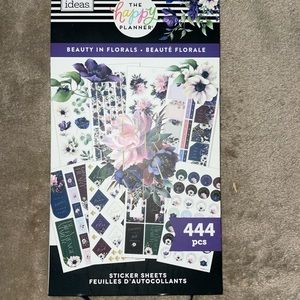 Happy Planner Beauty in Florals Sticker Book